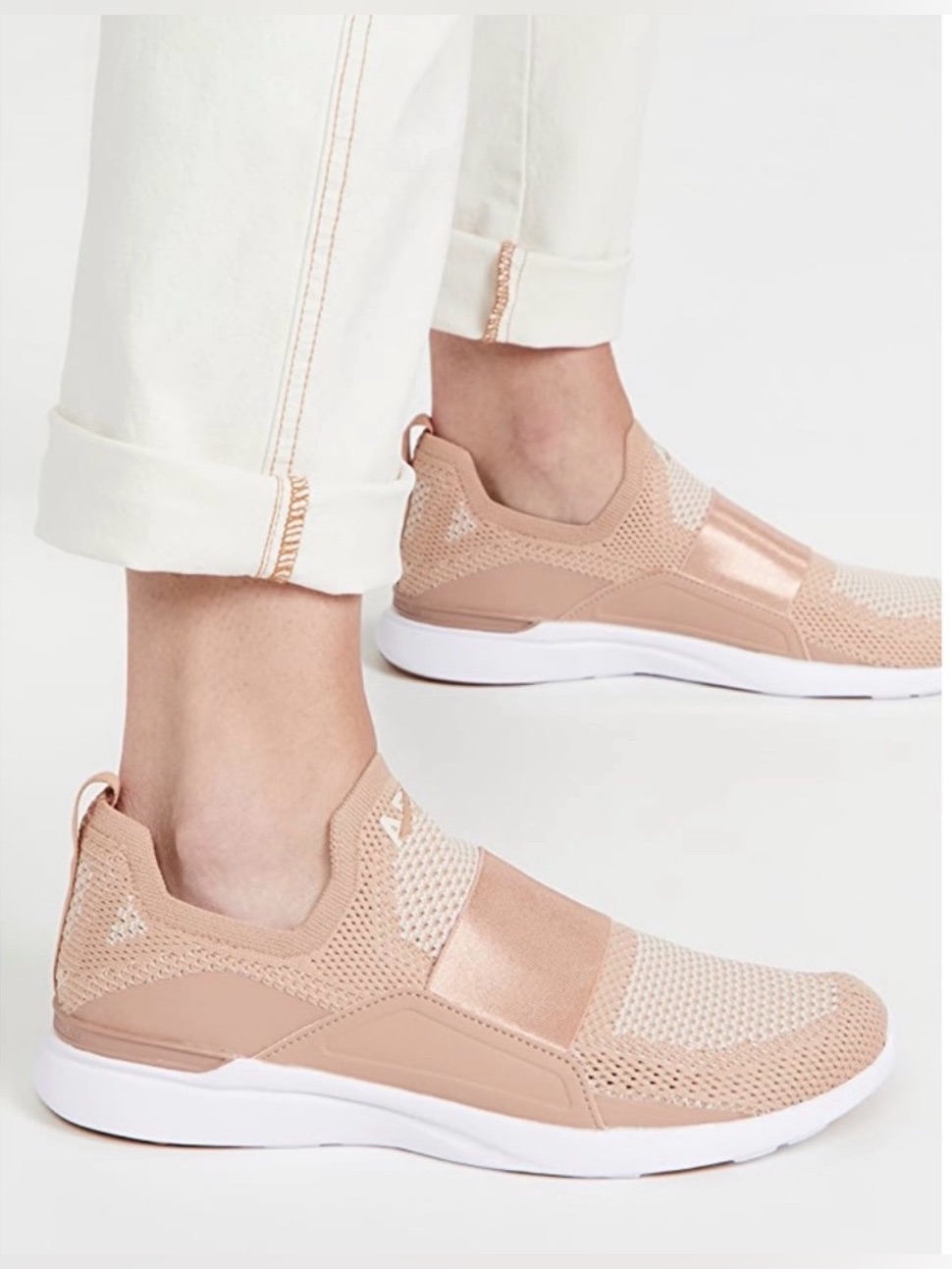 Apl Women's Techloom Bliss Athletic Knit Slip On Activewear Running Shoe Sneaker